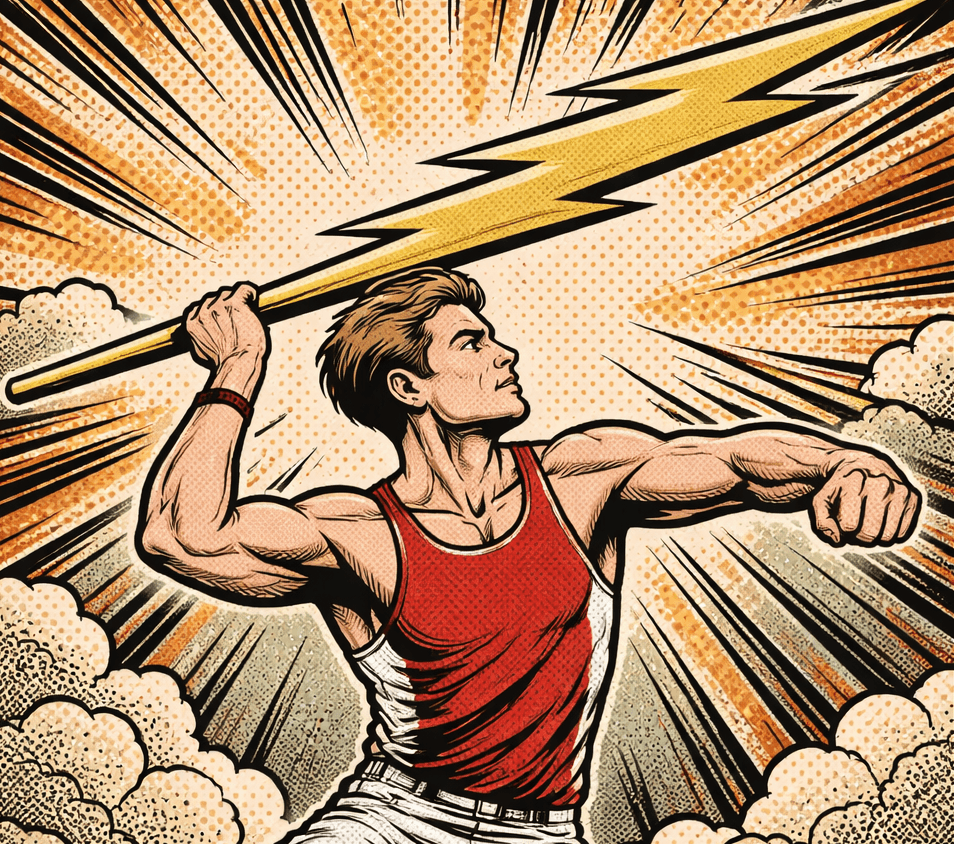 Illustration representing fast product execution